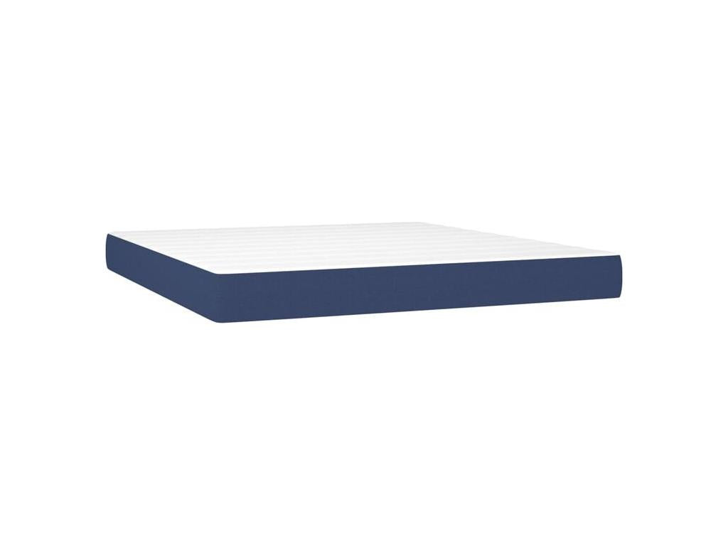 Mobenze bed base with blue LED mattress 180x200 Fabric UIVL48896