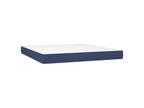 Mobenze bed base with blue LED mattress 180x200 Fabric UIVL48896