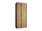 Luxameub 12 Sliding Door Wardrobe 235.2/100/60 2 Doors KEIM68910