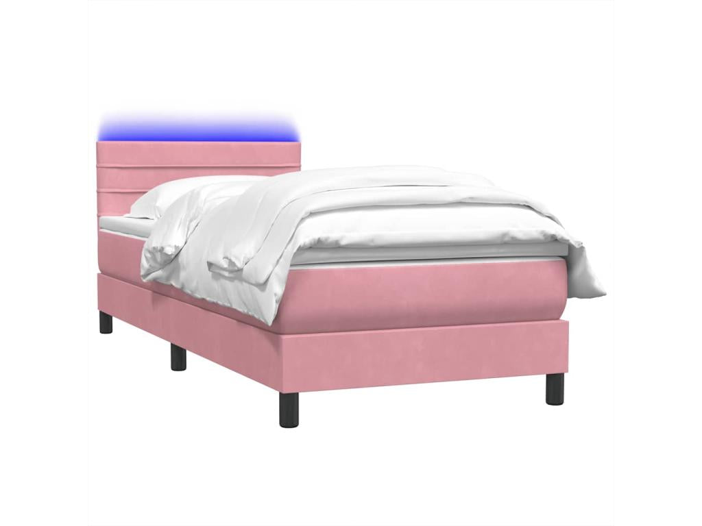 Mobenze bed base with pink mattress 90x210 cm Mobenze DCPE79904