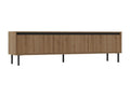 TV stand with 3 drawers and black legs - 179 cm - Mobenze oak ITGC53780