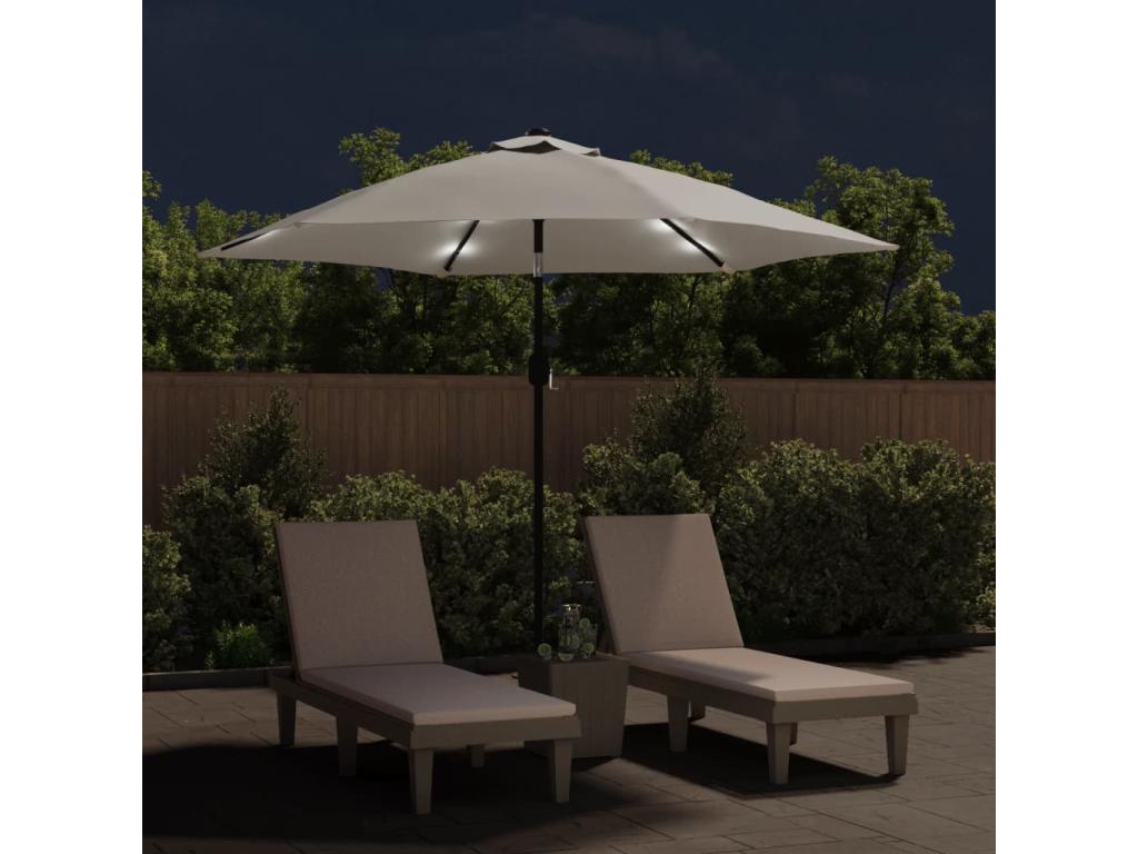 White garden furniture parasol 02 0008605 MYOH87181