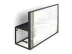 Mobenzeère mirror with storage compartment, Mobenze Black, Mobenze IPUT93013