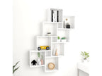 Mobenze White wall shelf 90x15x119 cm Mobenze engineering AMDD50698