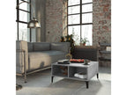 Concrete grey coffee table 60x60x30 cm Mobenze engineering ZJBE01949