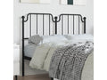 Black metal headboard 120 cm XJGP59359