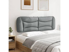 Light grey headboard cushion 160 cm fabric MLCF57613
