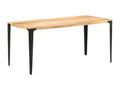 Dining table 160x80x76 cm Solid mango wood Mobenze SFIK70932