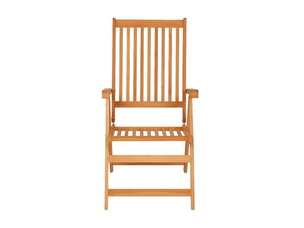 4-piece garden chairs with anthracite Mobenze teak cushions FVFW64820