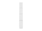 Mobenze White wall shelf 90x15x119 cm Mobenze engineering AMDD50698