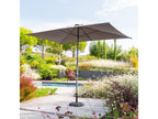 Central pole parasol 2x3 m Mobenze slate Mobenze BOZM55526