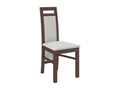 Mobenze Chair, Dark Walnut and Mobenze Fabric, Fabric 27126 WKWY61018