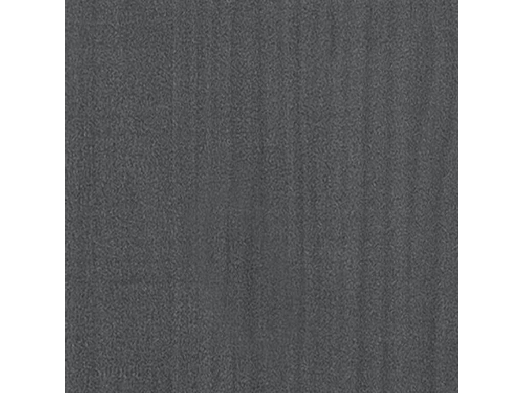 2-Piece Outdoor Planters, Grey, 40x40x70cm, Solid Pine Wood, GXEO08443