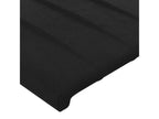 LED Headboard Black 200x5x78-88 Mobenze AMGM39586