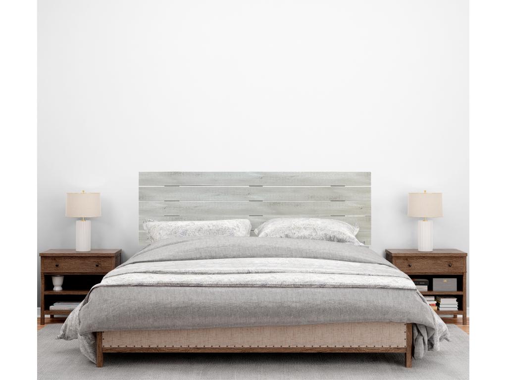 Mobenze Headboard in Recycled Mobenze, Mobenze Palet Style Horizontal 150x46cm, 150cm Beds - Arctic MXPH08189