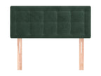 Dark Green Headboard 80x5x78/88 cm Mobenze YUDL53685