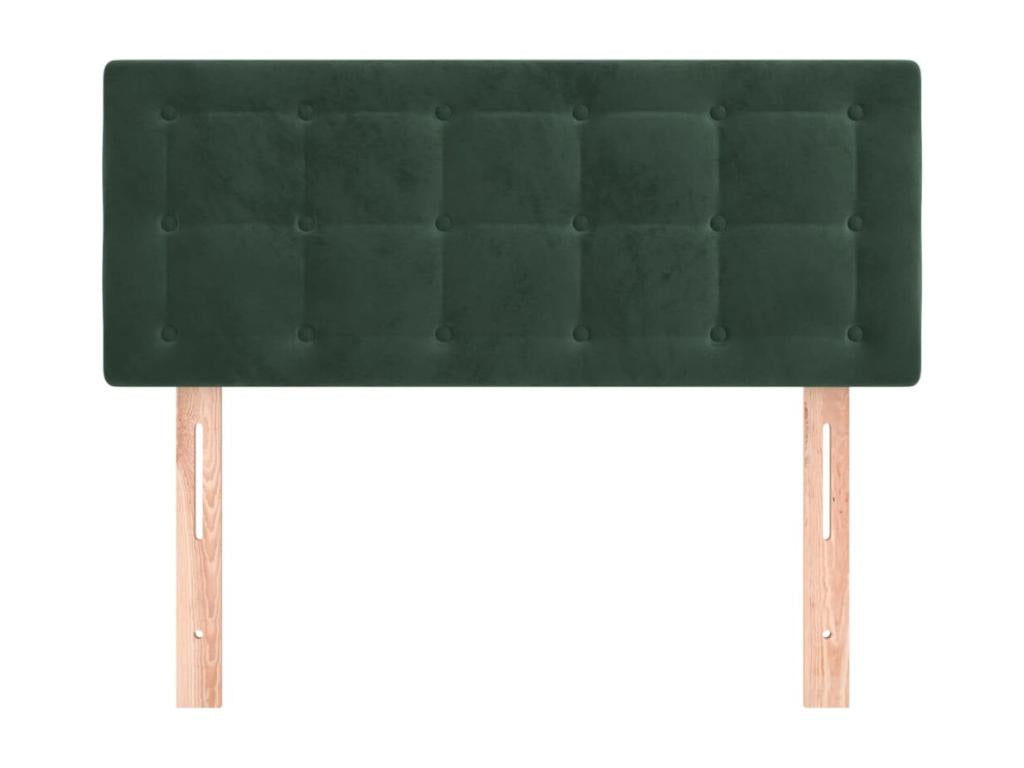 Dark Green Headboard 80x5x78/88 cm Mobenze YUDL53685