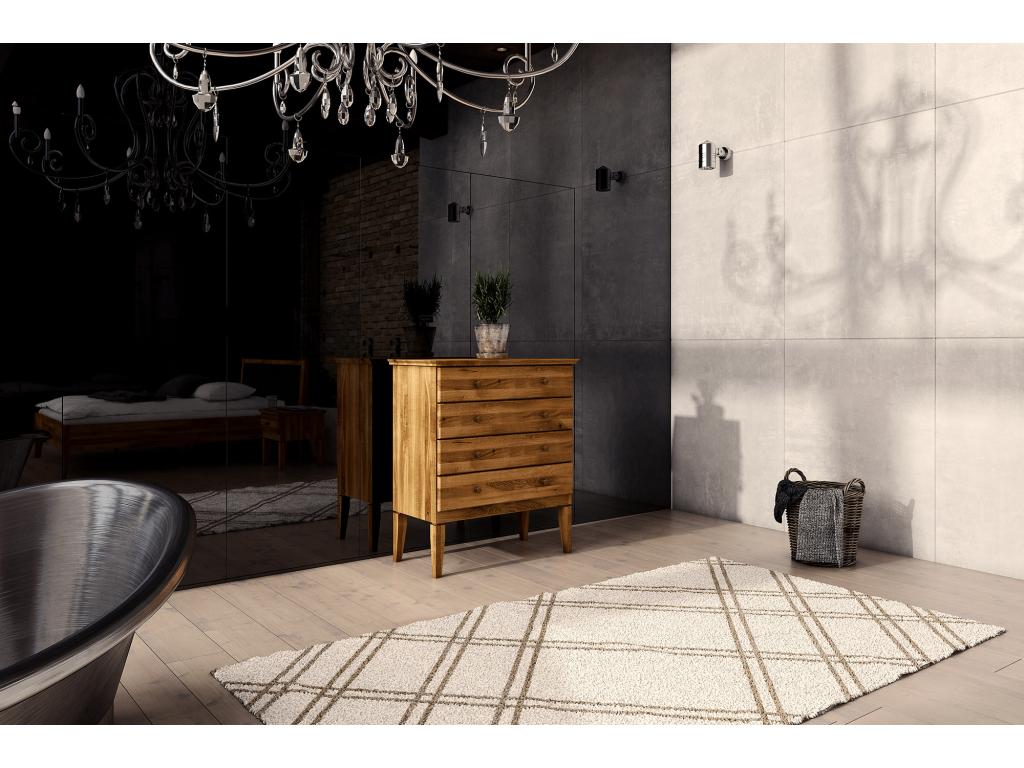 Mobenze - Chest of drawers in natural oiled wild oak HOHF32505