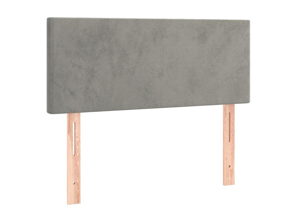 Light Grey Headboard 90x5x78/88 cm Mobenze ZOSP58163