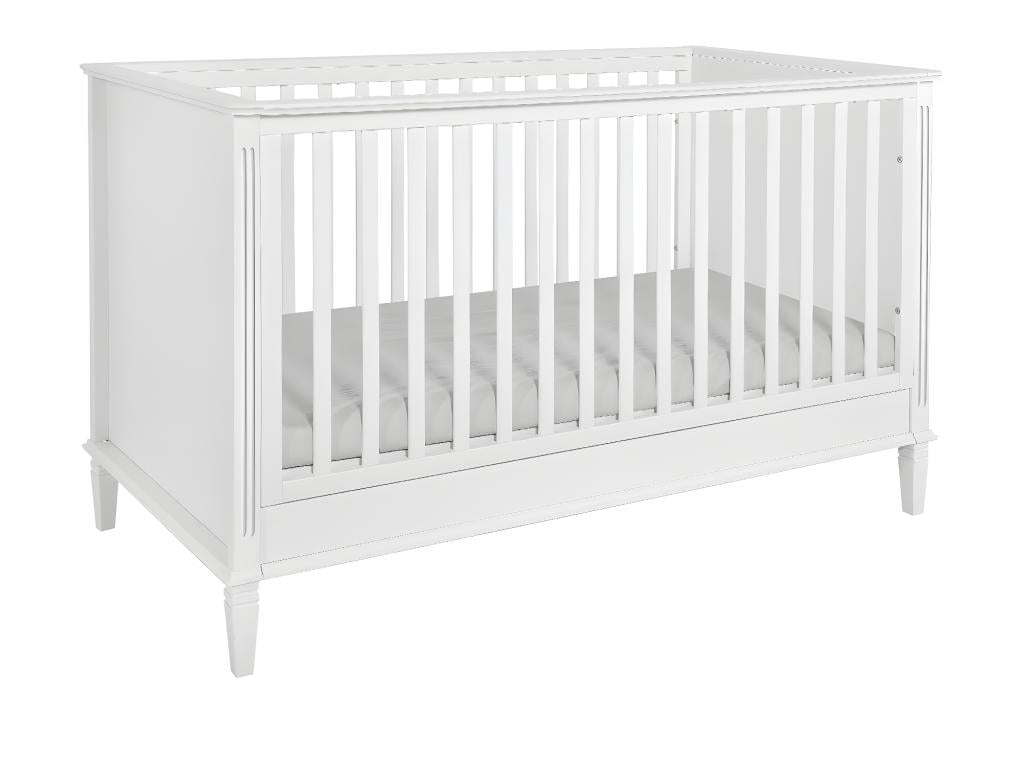 Convertible bed 70x140 and 3-drawer chest Mobenze White PVWE54859