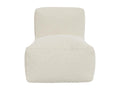 Mobenze beige fabric armchair Mobenze GWYU23711