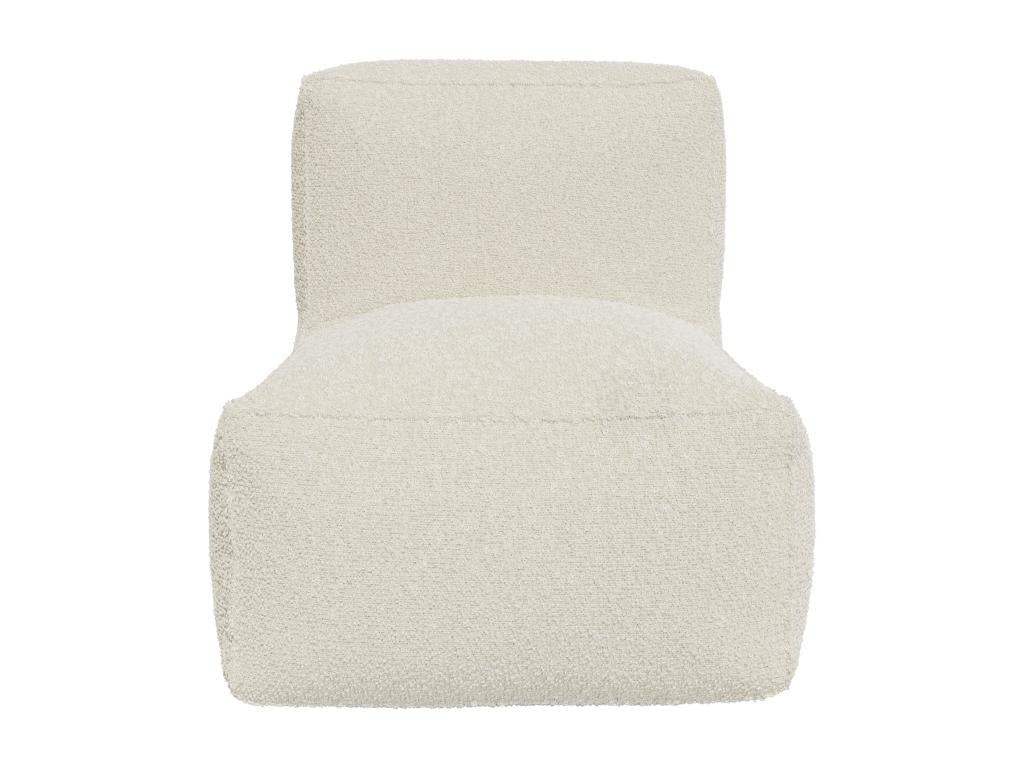 Mobenze beige fabric armchair Mobenze GWYU23711
