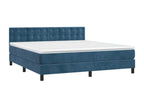 Mobenze bed base and mattress, dark blue, 160x200 cm, Mobenze SASB54421