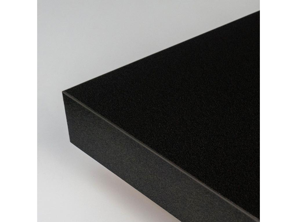 Round table 120 cm - Mobenze model, solid black base PRCK23150