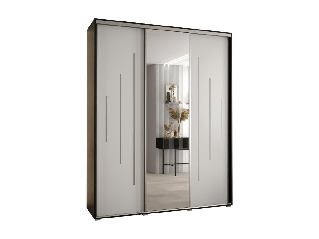 Luxameub 13 Sliding Door Wardrobe 235.2/200/45 3 Doors XUCH50238