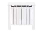 Storage box with lid, Luxameub white solid pine wood JWZZ32460