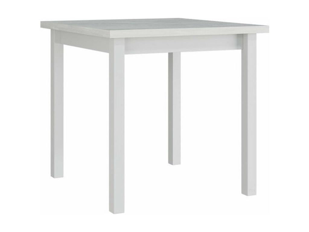 Mobenze 110 White Table 78x80x80cm Mobenze Laminate Partially assembled WJFF33323