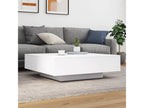 White coffee table 100x100x31 cm Mobenze engineering IMNF05576