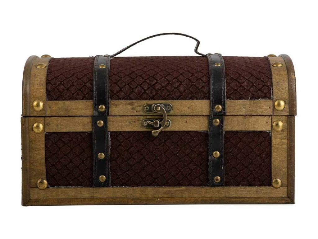 Brown Mobenze trunk 35x21x19h RRNY59961