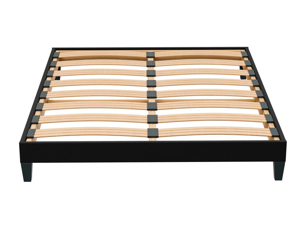 Mobenze bed base 180x200 cm - Mobenze spruce, durable, robust, high-quality structure - Black - Silent, comfortable and resistant - Mobenze PERQ29977