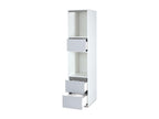 PINPAI Bookcase by Luxameub - White NGPY05586
