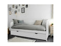 Trundle bed 80x190 cm Solid grey mobenze and mobenze LXNU96660