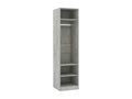 Concrete Grey Wardrobe 50x50x200 cm Engineering Mobenze NRJO99937