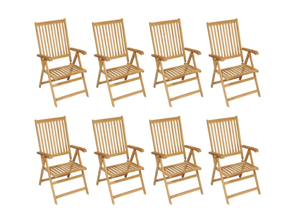 Mobenze 9-piece garden furniture set in solid teak JYBA55285