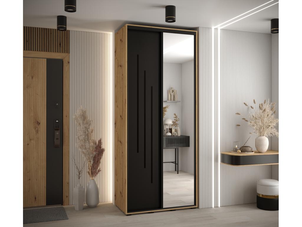 Mobenze 9 Sliding Door Wardrobe 235.2/120/45 2 Doors QKLP47349