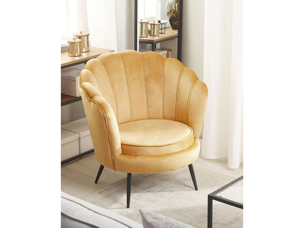 Mobenze Mustard Armchair FJHP11926