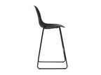 Mobenze Black Bar Stools - Set of 4 NFUJ95937